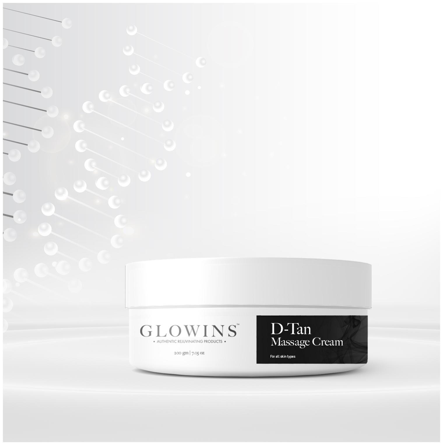 

GLOWINS D-Tan Rich In Vitamin E Protect it Form Sun UV Rays Improve Acne Skin Ton Reduse Sign Of Lightening and Nourishing Gel 200 ml (Pack Of 1)