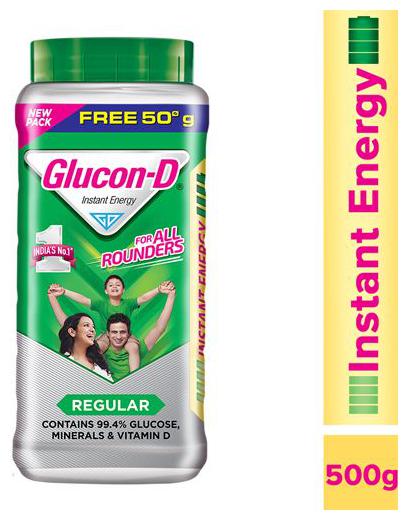 

Glucon D Beverage Mix - Glucose Based 500 g