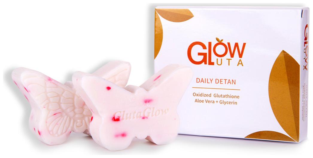 

GlutaGlow Dermatologically Tested Moisturizing Soap White 75 g ( Pack of 4 )