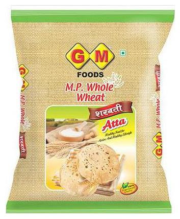 

Gm Foods M P Whole Wheat Atta (Sharbati) 5 kg