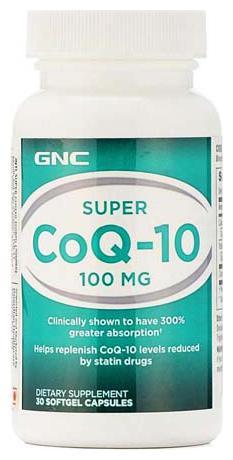 

GNC Super Coenzyme Q-10 100 mg - 30 Softgel Capsules