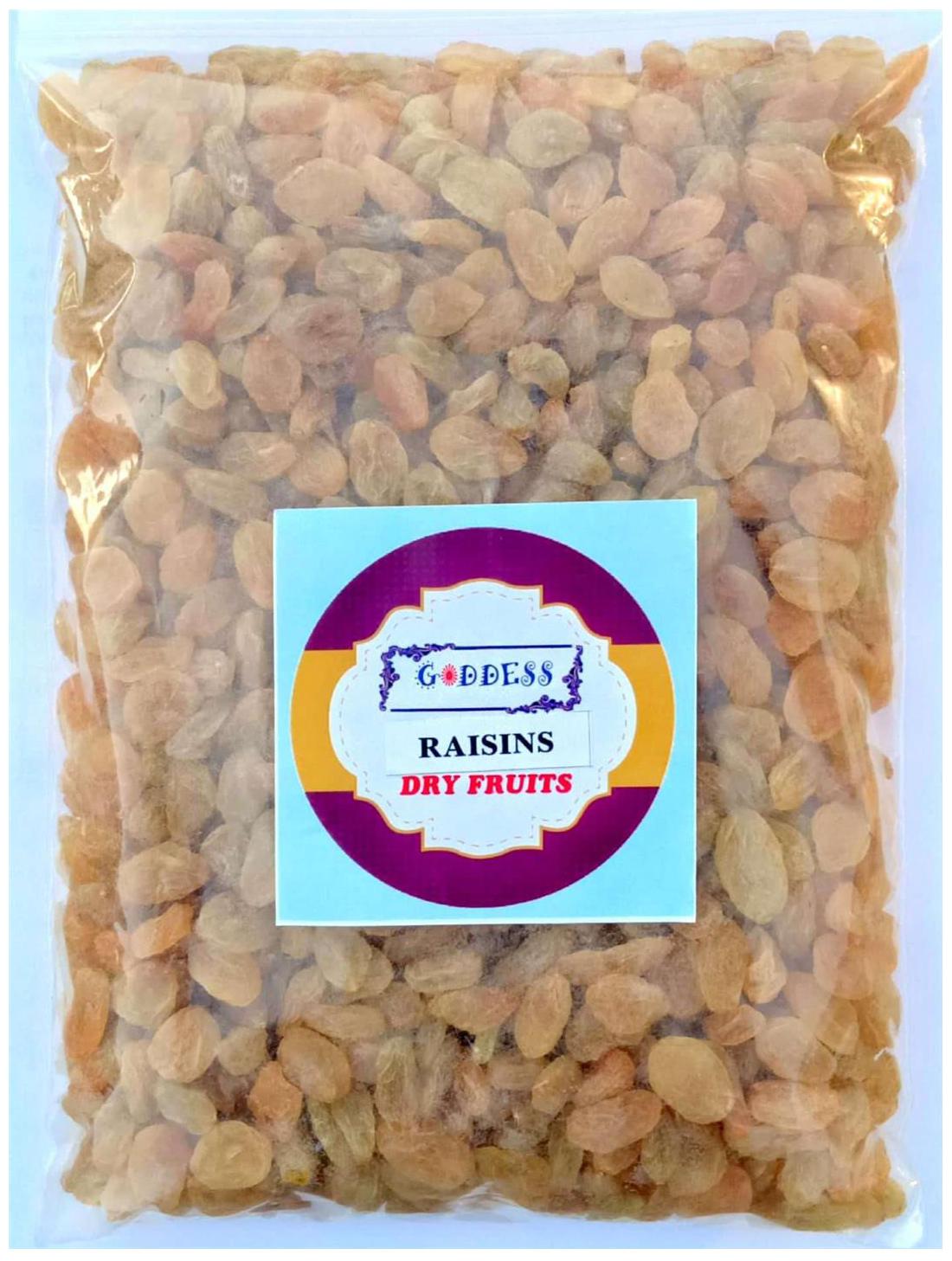 

Goddess Premium Quality Raisins (Kishmish) 900 g Pack of 1