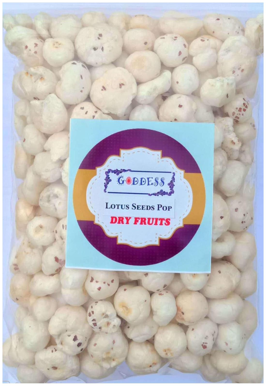 

Goddess Premium Quality Lotus Seeds Pop 200 g Pack of 1