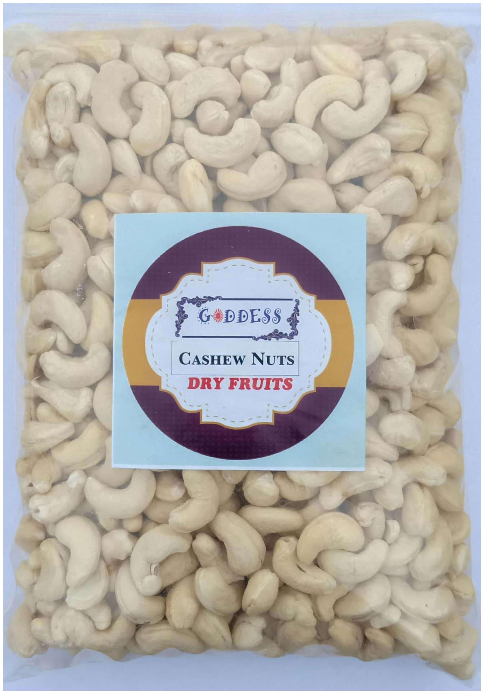 

Goddess Standard Cashew Nuts (Kaju) 200 g