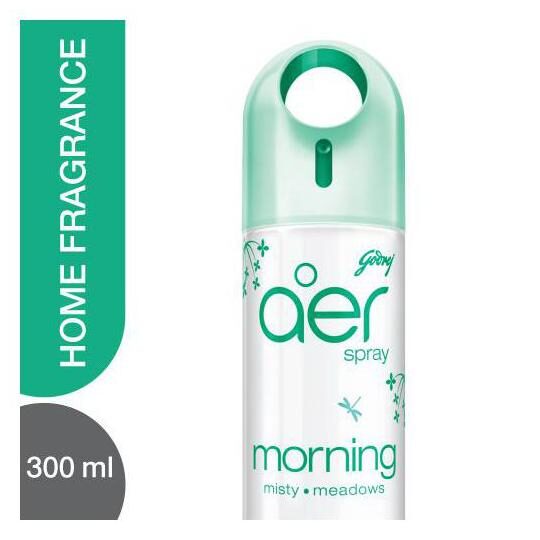 

Godrej Aer Home Air Freshener Spray Morning Misty Meadows 300 ml