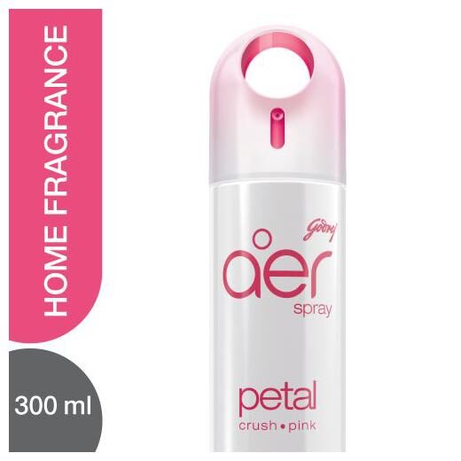 

Godrej Aer Home Air Freshener Spray Petal Crush Pink 300 ml