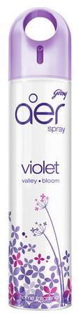 

Godrej aer Home Air Freshener Spray - Violet Valley Bloom 270 ml