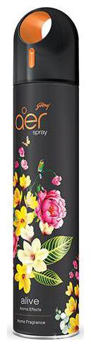 

Godrej Aer Home Air Freshener Spray - Alive 270 ml