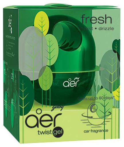 

Godrej Car Fragrance - Twist Fresh Forest Drizzel 45 g
