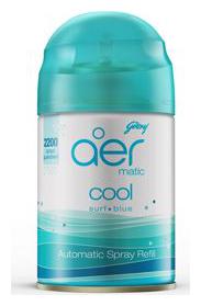 

Godrej Matic - Refill Cool Surf Blue Spray 225 ml