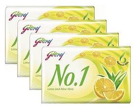 

Godrej No 1 Bathing Soap - Lime Aloe Vera 100 g