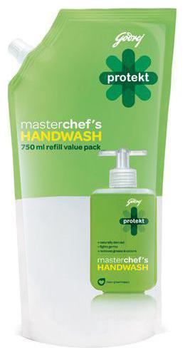 

Godrej Protekt Hand Wash - Masterchefs 750 ml