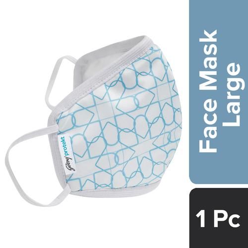 

Godrej Protekt Face Mask - Protekt P-W95 Reusable Large White 1 pc