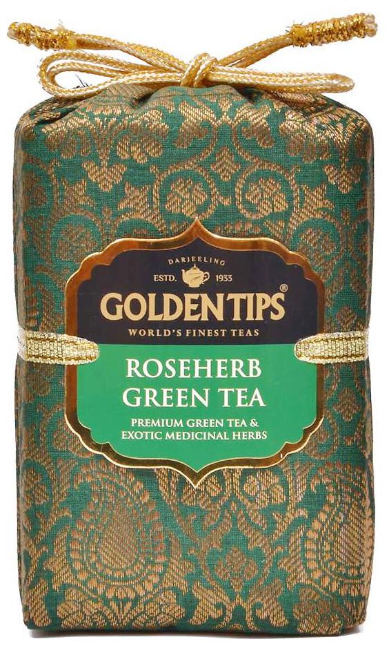 

Golden Tips Rose Herb Green Tea 100 g