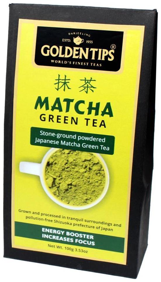 

Golden Tips Authentic Japanese Matcha Green Tea Powder 100g 3 53oz - High in Antioxidants Energy