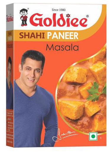 

Goldiee Masala - Shahi Paneer 50 g