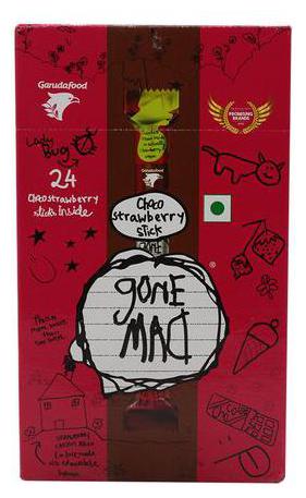 

Gone mad Choco Stick - Strawberry 288 g