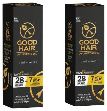 

Good Hair Ayurvedic Hair Oil 100ml ( Pack of 2 )