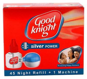 

Good knight Silver - Machine Refill 45 nights Machine