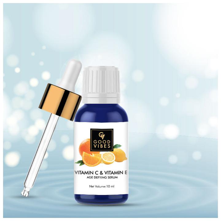 

Good Vibes Age Defying Serum - Vitamin C Vitamin E (10 ml)