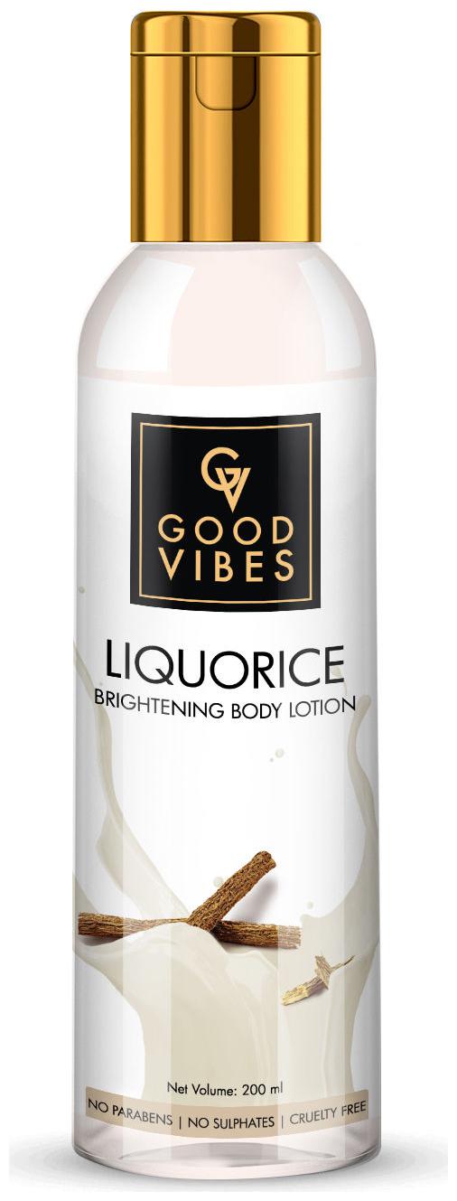 

Good Vibes Brightening Body Lotion - Liquorice 200 ml (Pack Of 1)