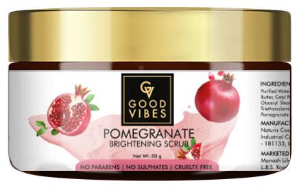 

Good Vibes Brightening Face Scrub - Pomegranate (50 g) (Pack of 1)