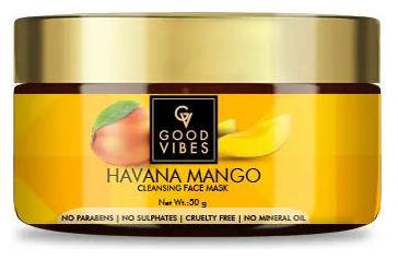

Good Vibes Cleansing Face Mask - Havana Mango 50 g (Pack Of 1)