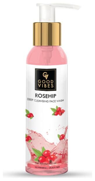 

Good Vibes Deep Cleansing Face Wash - Rosehip (200 ml)