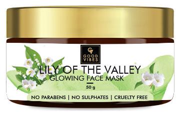 

Good Vibes Glowing Face Mask - Lily Of the Valley (50 g) (Pack of 1)