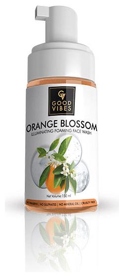 

Good Vibes Illuminating Foaming Face Wash - Orange Blossom (150ml) (Pack of 1)