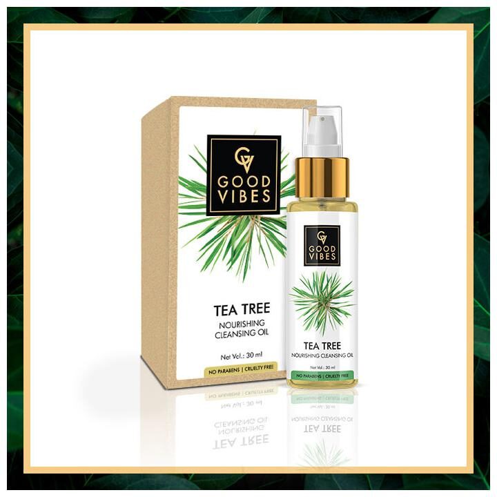 

Good Vibes Nourishing Cleansing Oil - Tea Tree 30 ml (Pack Of 1)