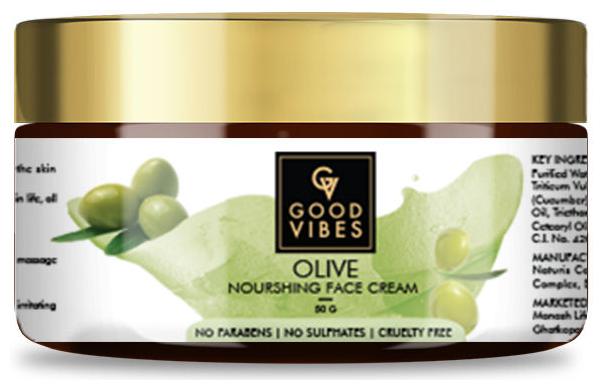 

Good Vibes Nourishing Face Cream - Olive 50 g (Pack Of 1)
