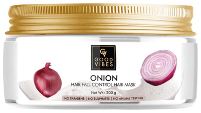 

Good Vibes Onion Hair Fall Control Hair Mask (200g)