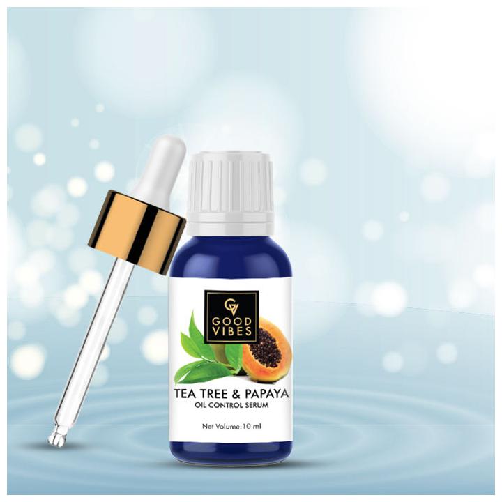 

Good Vibes Oil Control Serum - Tea Tree Papaya (10 ml)
