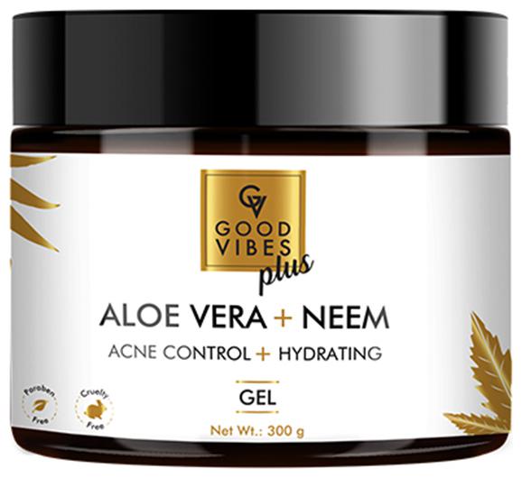 

Good Vibes Plus Acne Control Hydrating Gel - Aloe Vera Neem (300 g)
