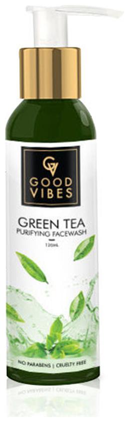 

Good Vibes Purifying Face Wash Green Tea (120 ml)