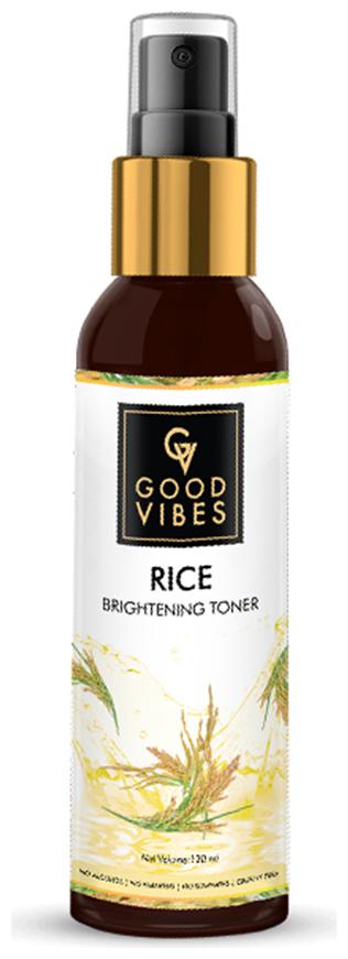 

Good Vibes Rice Brightening Toner 120ml (Pack Of 1)