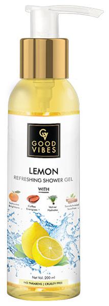 

Good Vibes Refreshing Shower Gel - Lemon (200 ml) (Pack of 1)