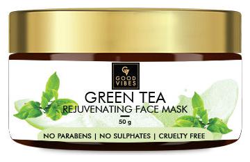 

Good Vibes Rejuvenating Face Mask - Green Tea 60 g (Pack Of 1)