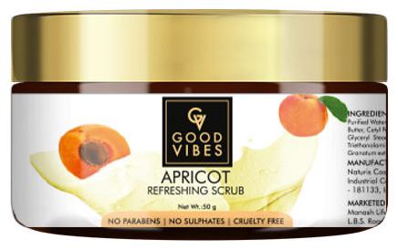 

Good Vibes Refreshing Face Scrub - Apricot (50 g) (Pack of 1)