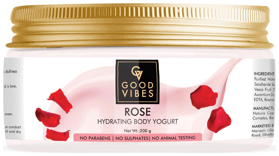 

Good Vibes Rose Hydrating Body Yogurt (200 g)