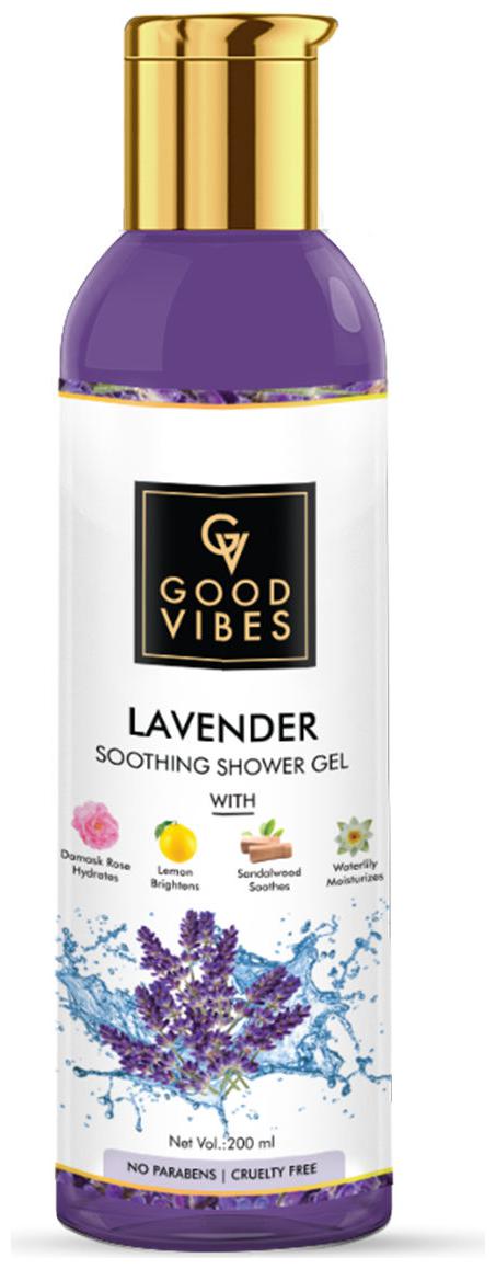 

Good Vibes Soothing Shower Gel (Body Wash) - Lavender (200 ml)