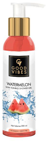 

Good Vibes Skin Toning Shower Gel - Watermelon (200 ml) (Pack of 1)