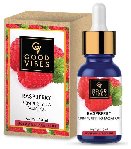 

Good Vibes Skin Purifying Facial Oil - Raspberry 10 ml (Pack Of 1)