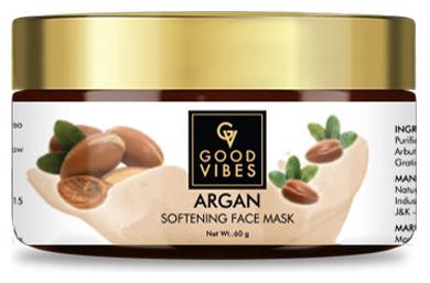 

Good Vibes Softening Face Mask - Argan 60 g (Pack Of 1)