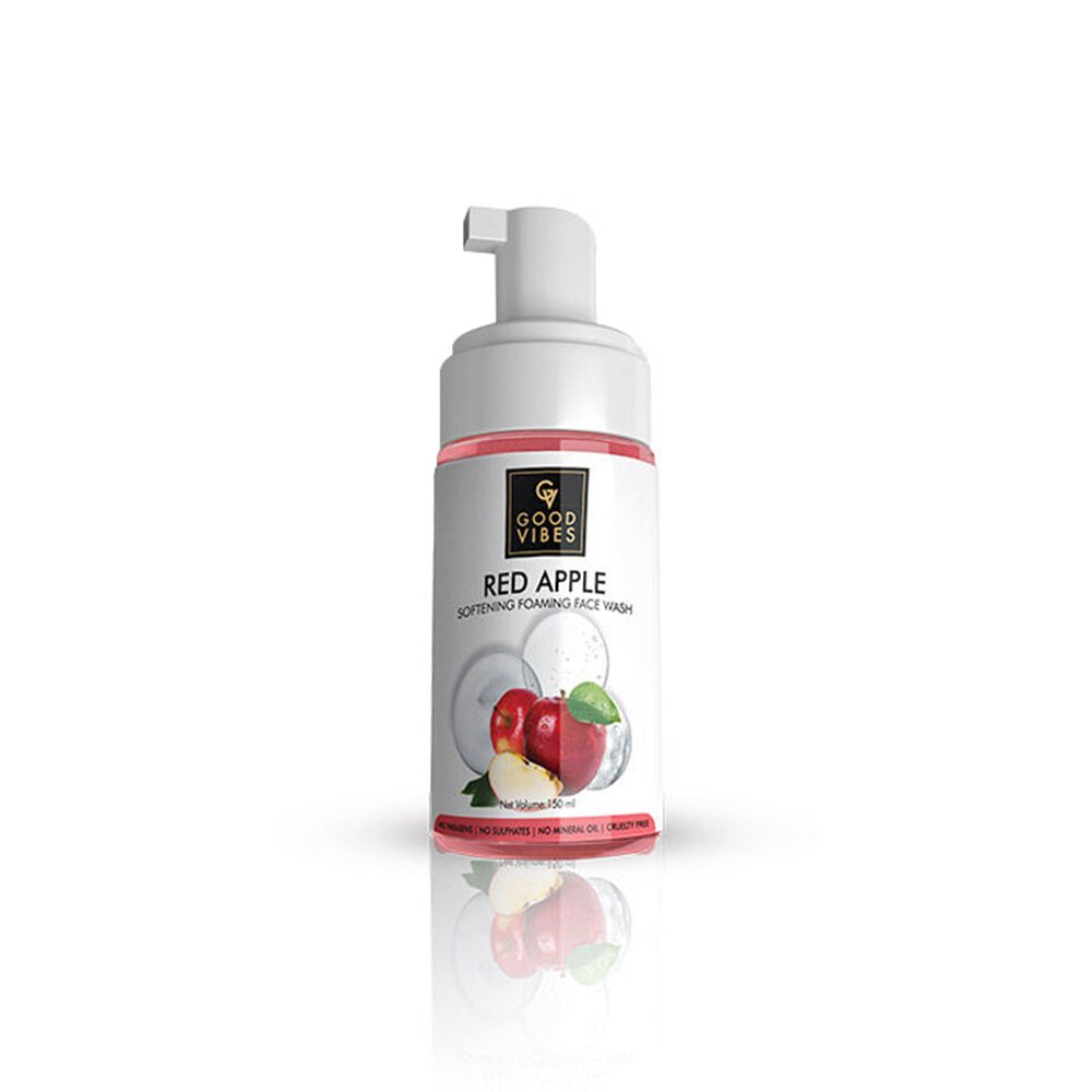 

Good Vibes Softening Foaming Face Wash Red Apple (150ml)