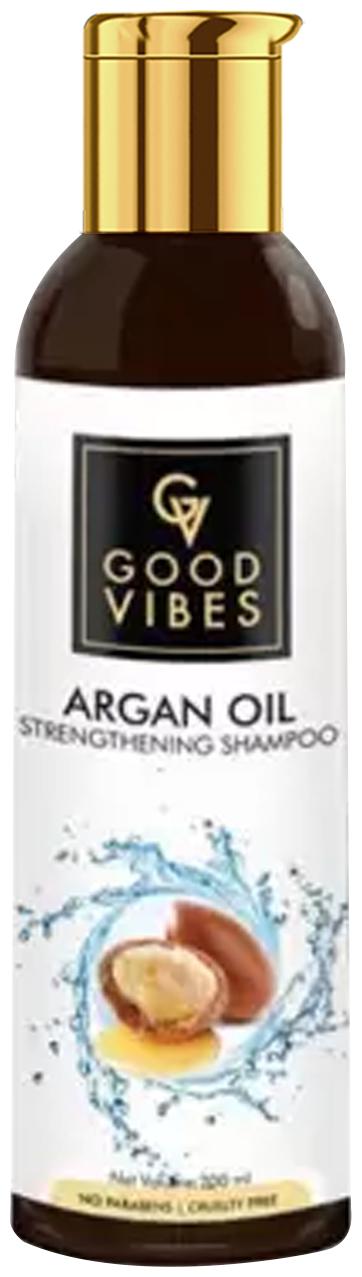 

Good Vibes Strengthening Shampoo - Argan 200 ml (Pack Of 1)