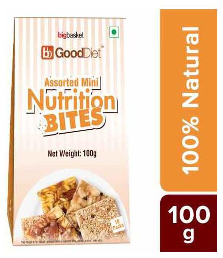 

GoodDiet Assorted Mini Nutrition Bites 100 g