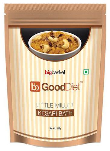 

GoodDiet Breakfast Mix - Little Millet Kesari Bath (Halwa) 200 g