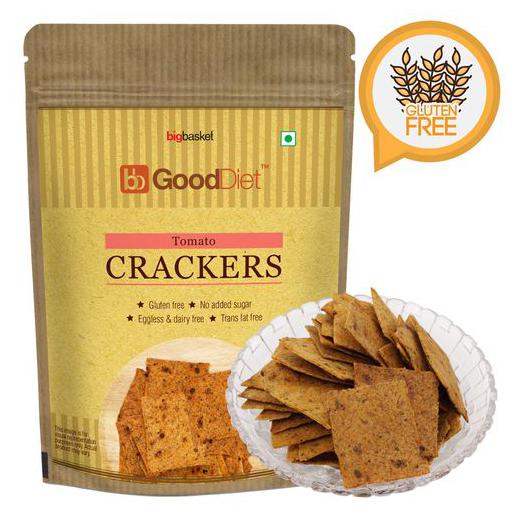 

Gooddiet Crackers -Tomato Gluten free 150 g